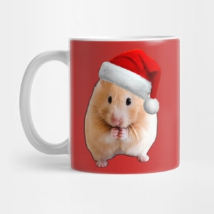 christmas hamster Mug